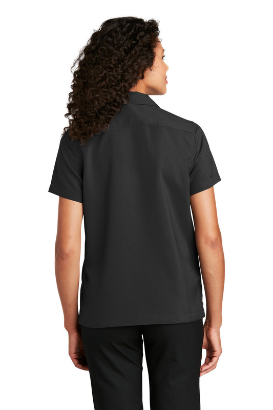 Port Authority Women's Short Sleeve Performance Staff Shirt LW400 Black