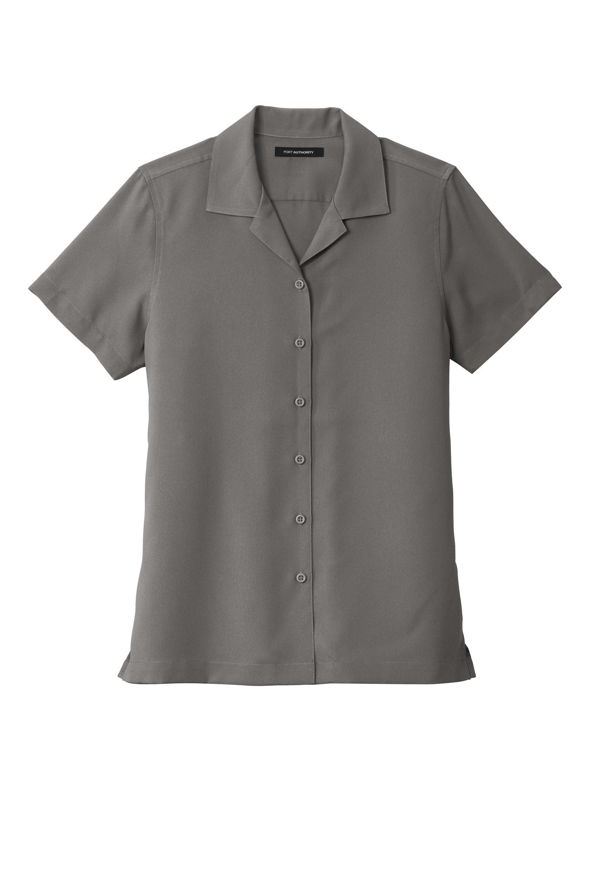 Port Authority Women's Short Sleeve Performance Staff Shirt LW400 Graphite
