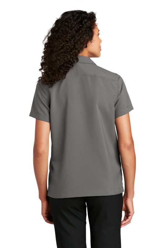 Port Authority Women's Short Sleeve Performance Staff Shirt LW400 Graphite