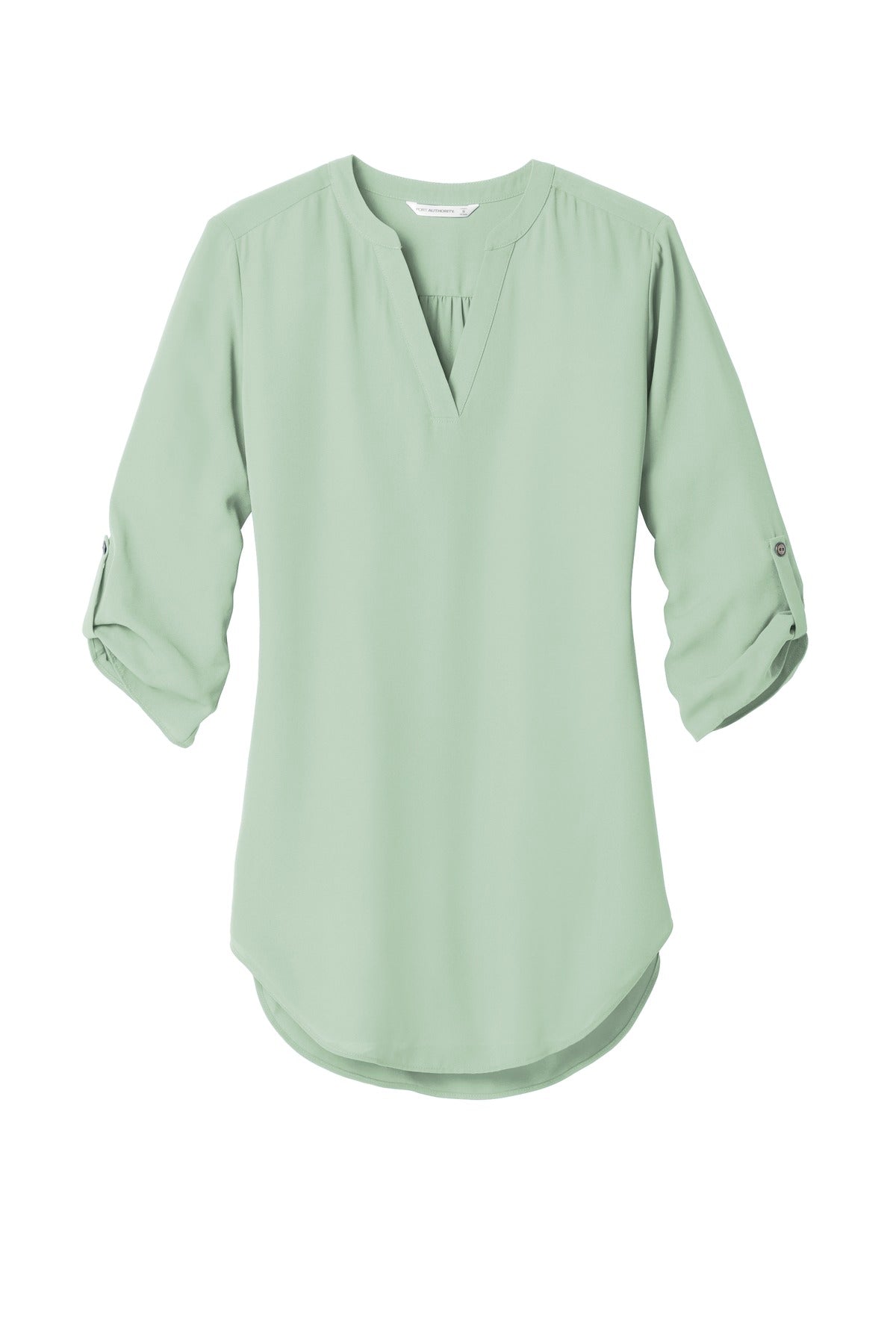 Port Authority Women's 3/4-Sleeve Tunic Blouse. LW701 Misty Sage