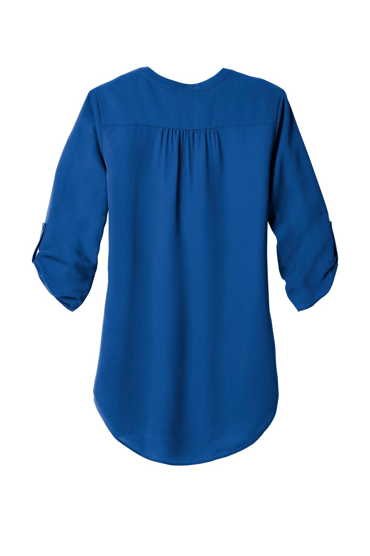 Port Authority Women's 3/4-Sleeve Tunic Blouse. LW701 True Blue