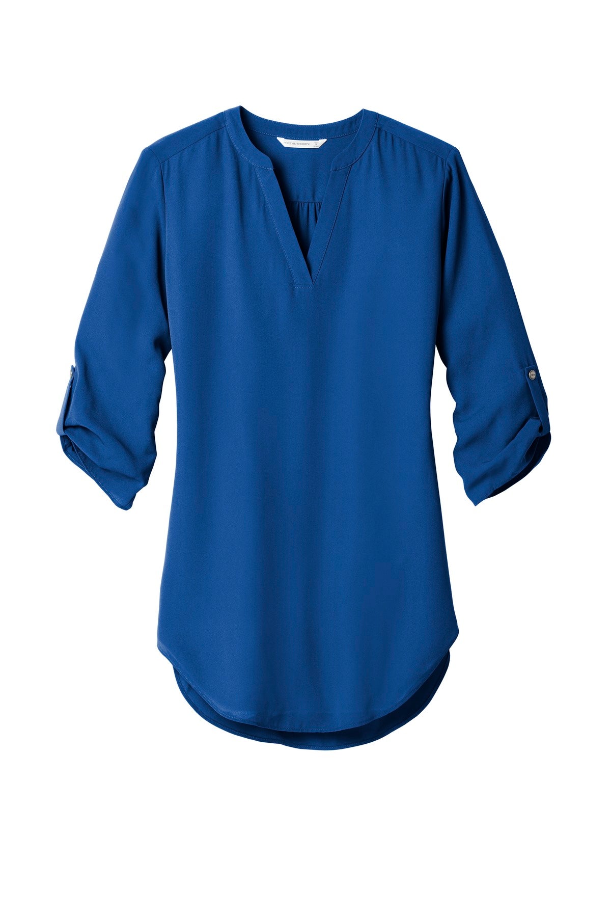 Port Authority Women's 3/4-Sleeve Tunic Blouse. LW701 True Blue