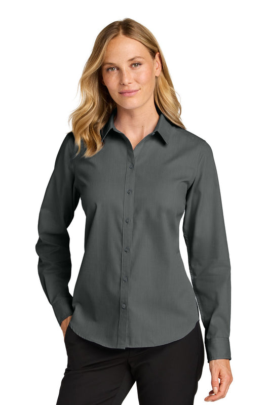 Port Authority Women's Long Sleeve Nailhead Easy Care Shirt