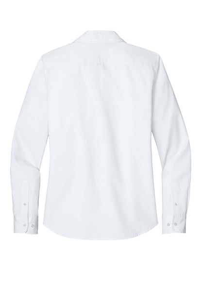 Port Authority Women's Long Sleeve Nailhead Easy Care Shirt LW816 White