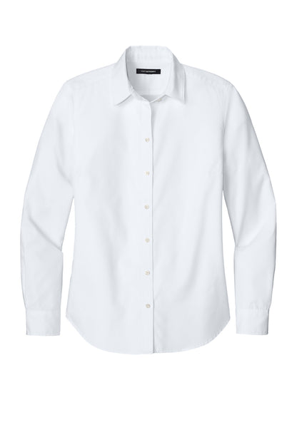 Port Authority Women's Long Sleeve Nailhead Easy Care Shirt LW816 White
