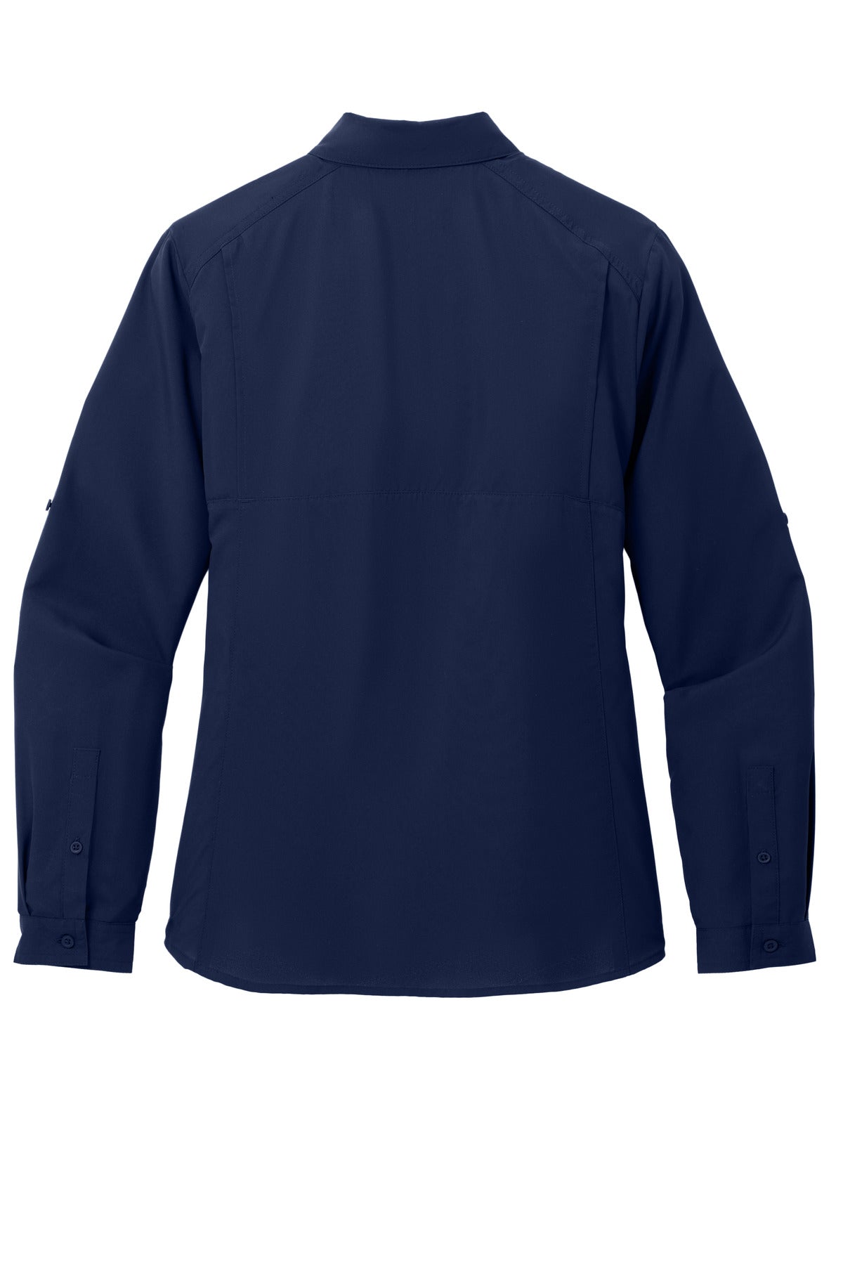 Port Authority Women's Long Sleeve UV Daybreak Shirt LW960 True Navy