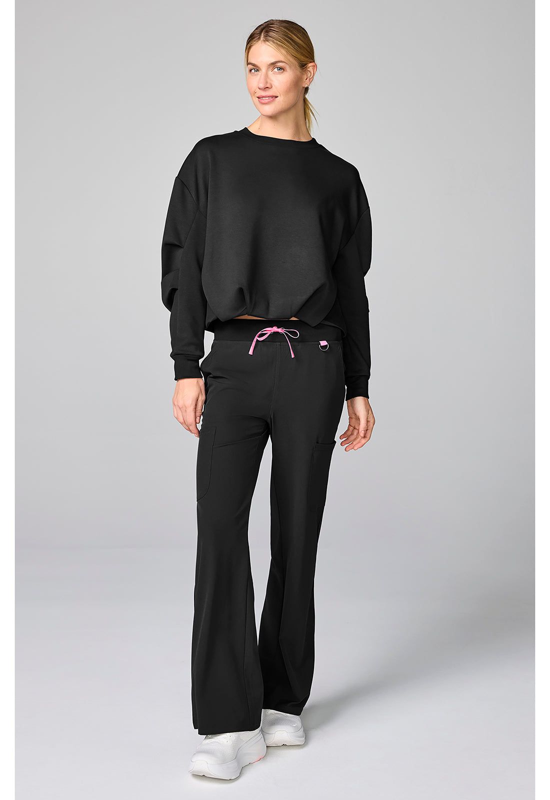 Lifestyle MC00002 Women's Bubble Pullover Black