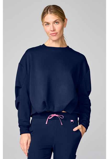 Lifestyle MC00002 Women's Bubble Pullover Navy