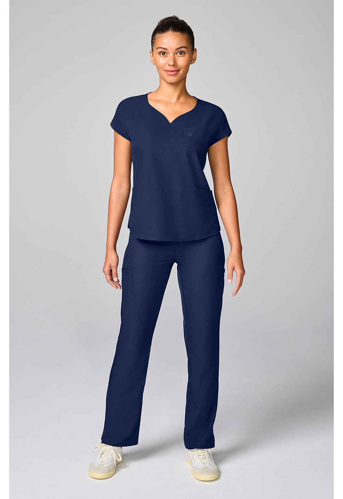 Insight MC00008 Women's Dolman Sleeve Scrub Top Navy