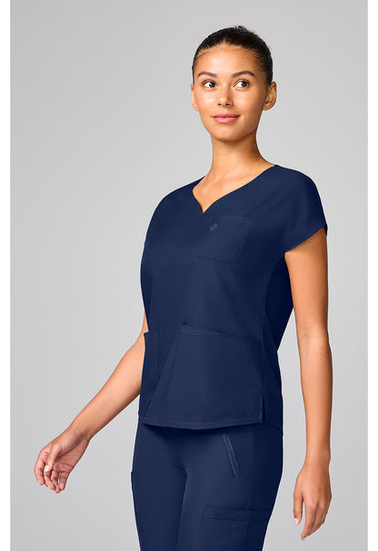 Insight MC00008 Women's Dolman Sleeve Scrub Top Navy