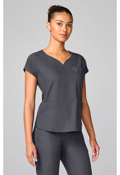 Insight MC00008 Women's Dolman Sleeve Scrub Top Pewter