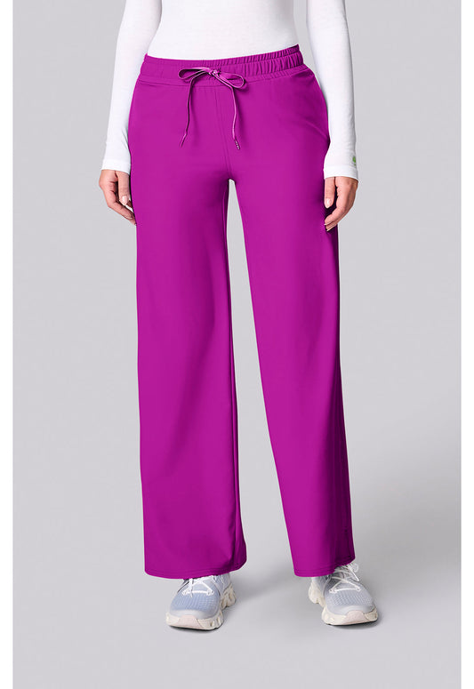 Insight MC00009 Women's Wide Leg Pintuck Scrub Pants image 1