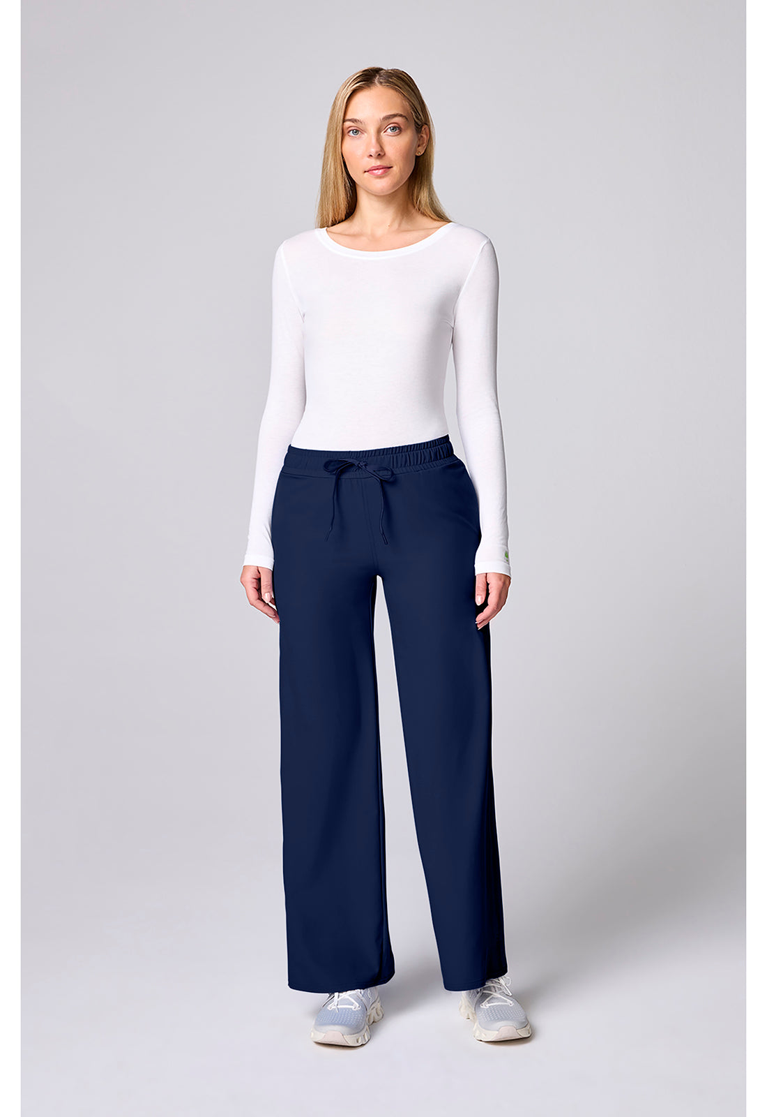 Insight MC00009 Women's Wide Leg Scrub Pants Navy
