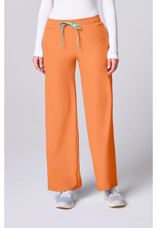 Insight MC00009 Women's Wide Leg Pintuck Scrub Pants image 1