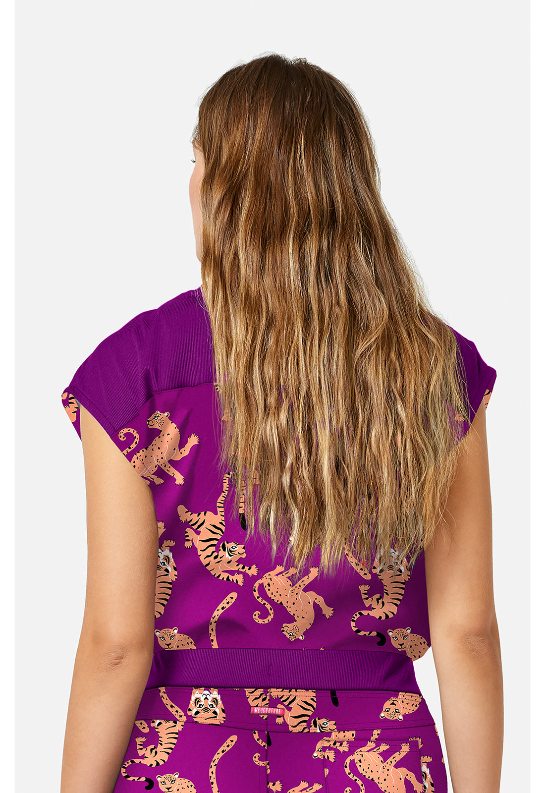 AMP MC00015 Printed Dolman Top Into The Wild