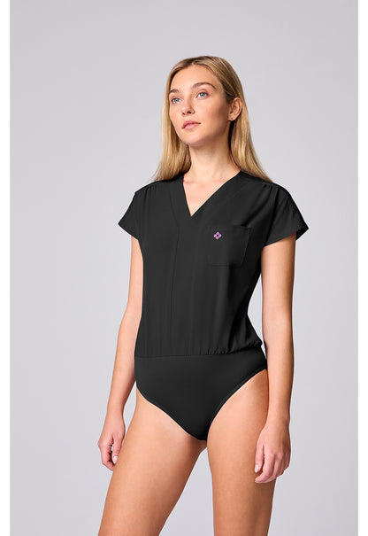 Amp MC00017 Women's One Pocket Bodysuit Black