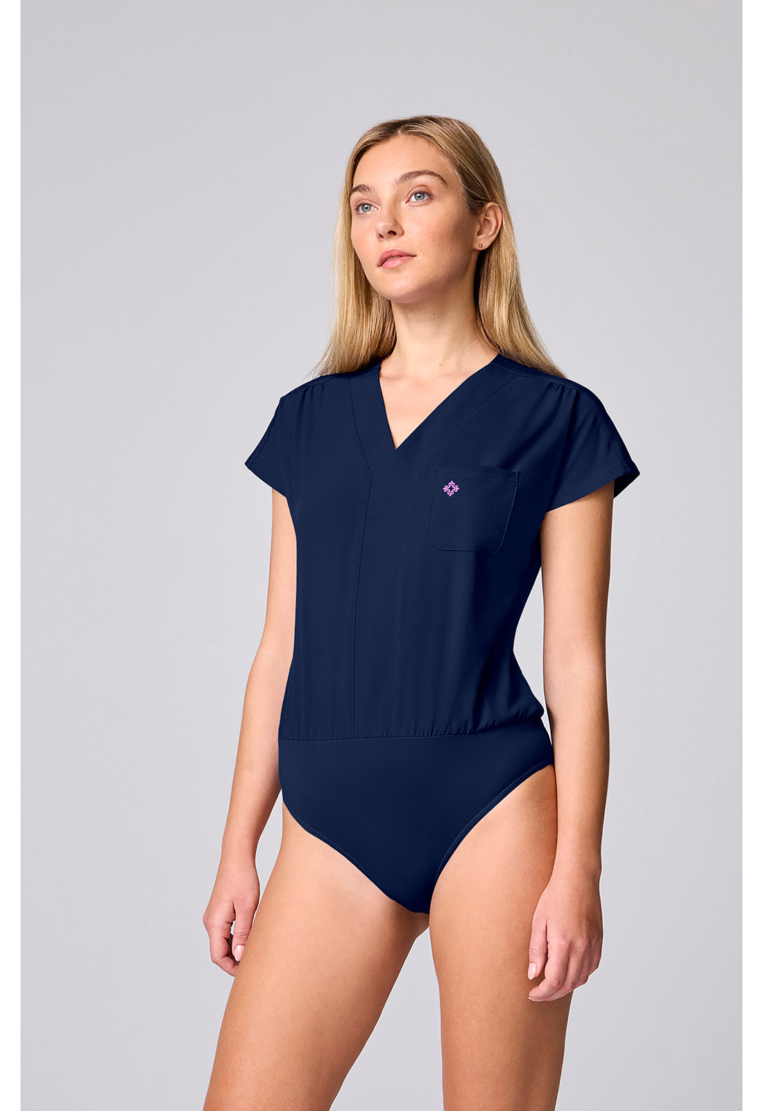 Amp MC00017 Women's One Pocket Bodysuit Navy