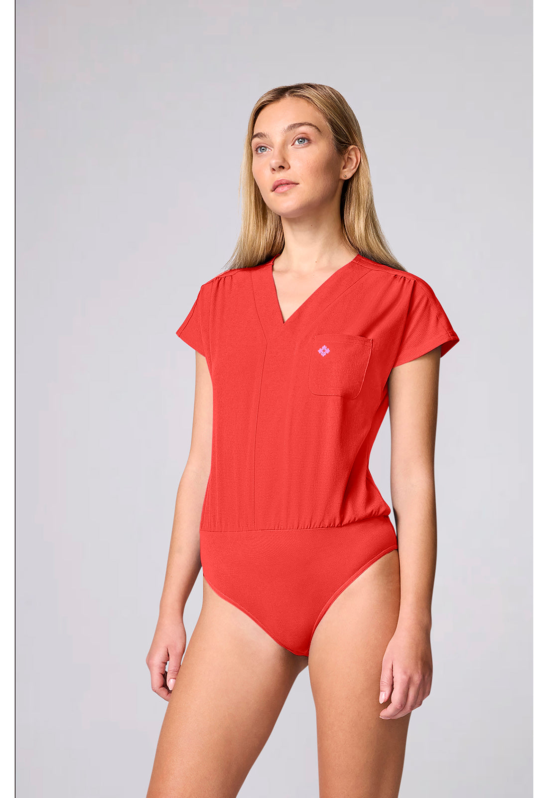 Amp MC00017 Women's One Pocket Bodysuit One In A Melon