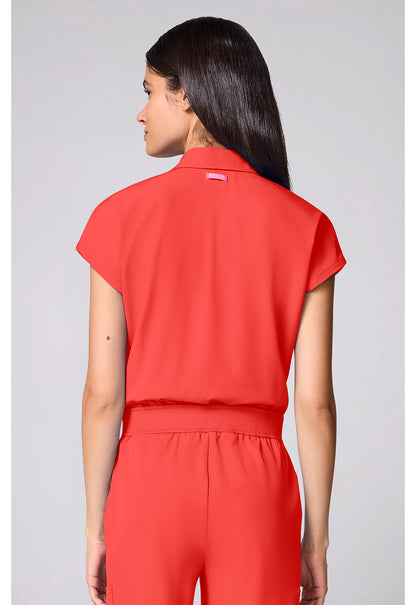 Amp MC00018 Women's Dolman Wide Leg Jumpsuit One In A Melon