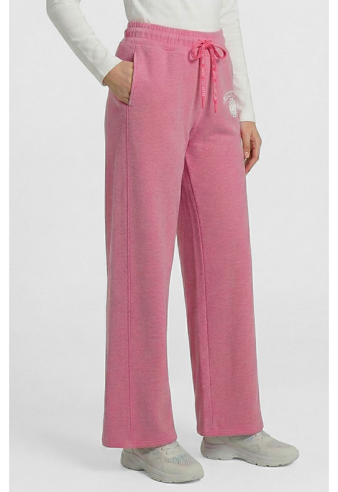 Lifestyle MC00024 Women's Drawstring Wide Leg Scrub Pants image 3