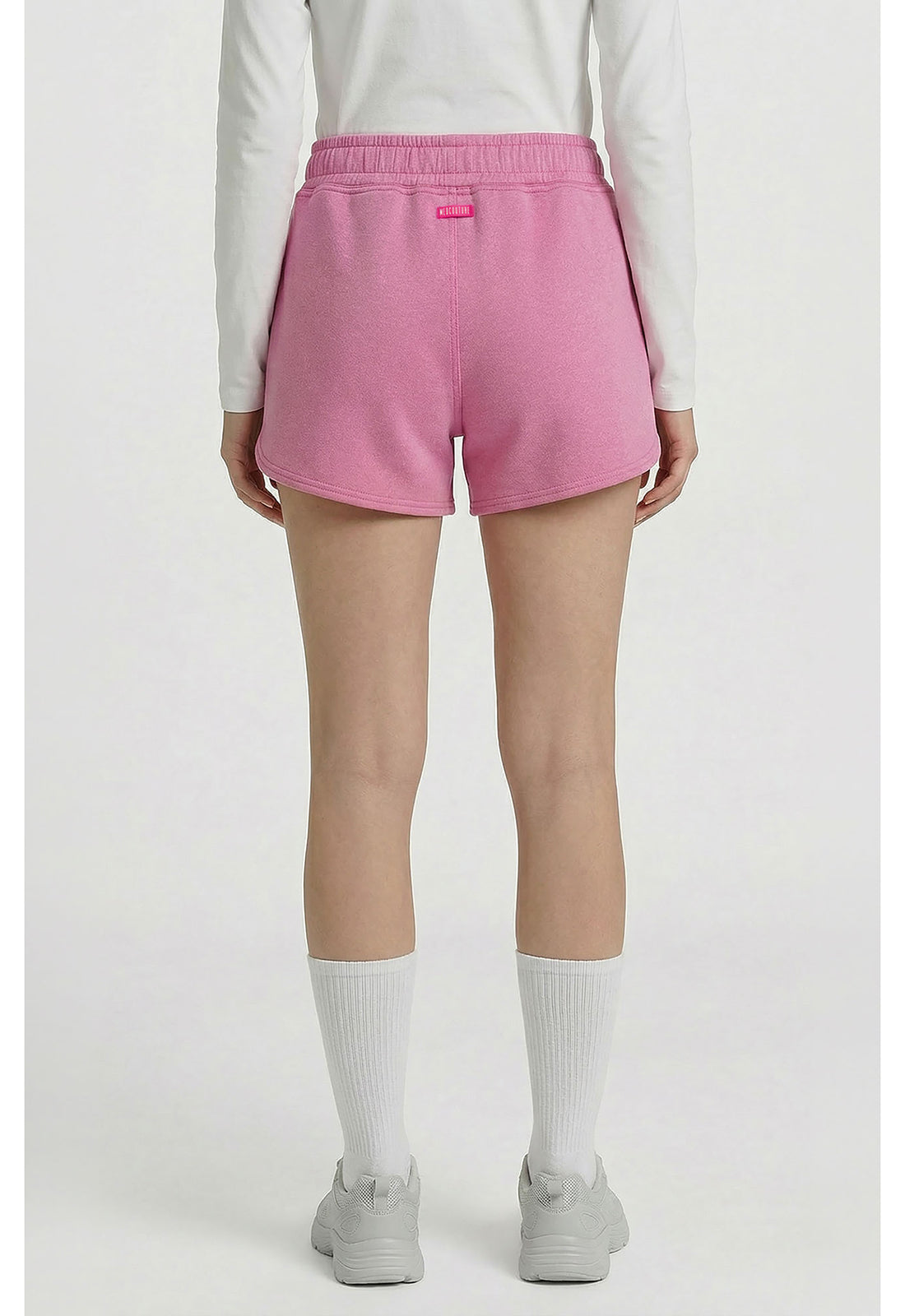Lifestyle MC00025 Women's Drawstring Short Pink Power Heather