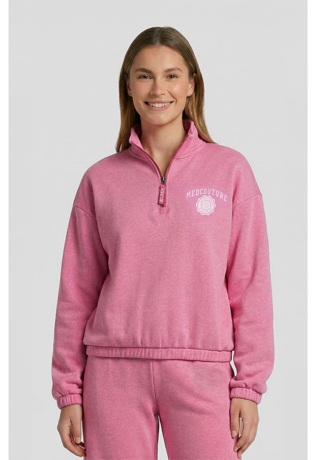 Lifestyle MC00026 Women's Half Zip Pullover image 1