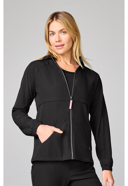 Amp MC00028 Women's Warm Up Jacket Black