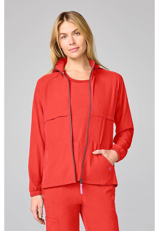 Amp MC00028 Women's Warm Up Jacket One In A Melon