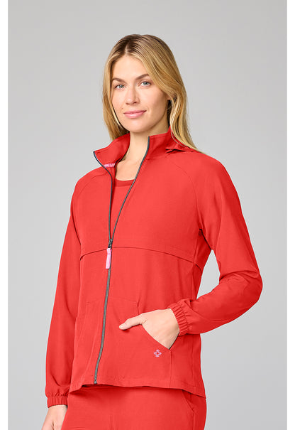 Amp MC00028 Women's Warm Up Jacket One In A Melon
