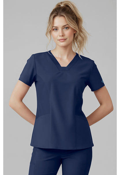 Insight MC00077 Women's V-Neck Scrub Top Navy