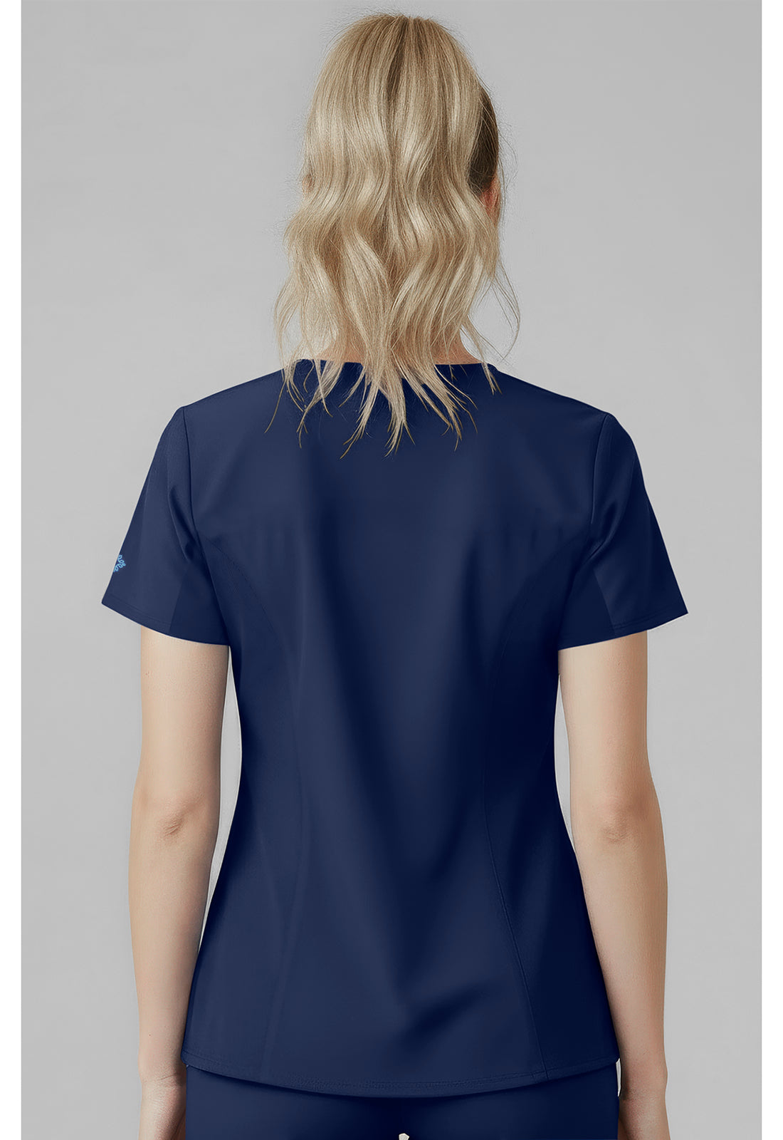 Insight MC00077 Women's V-Neck Scrub Top Navy