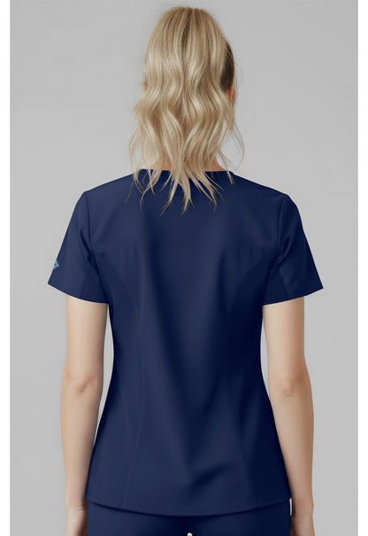 Insight MC00077 Women's V-Neck Scrub Top Navy