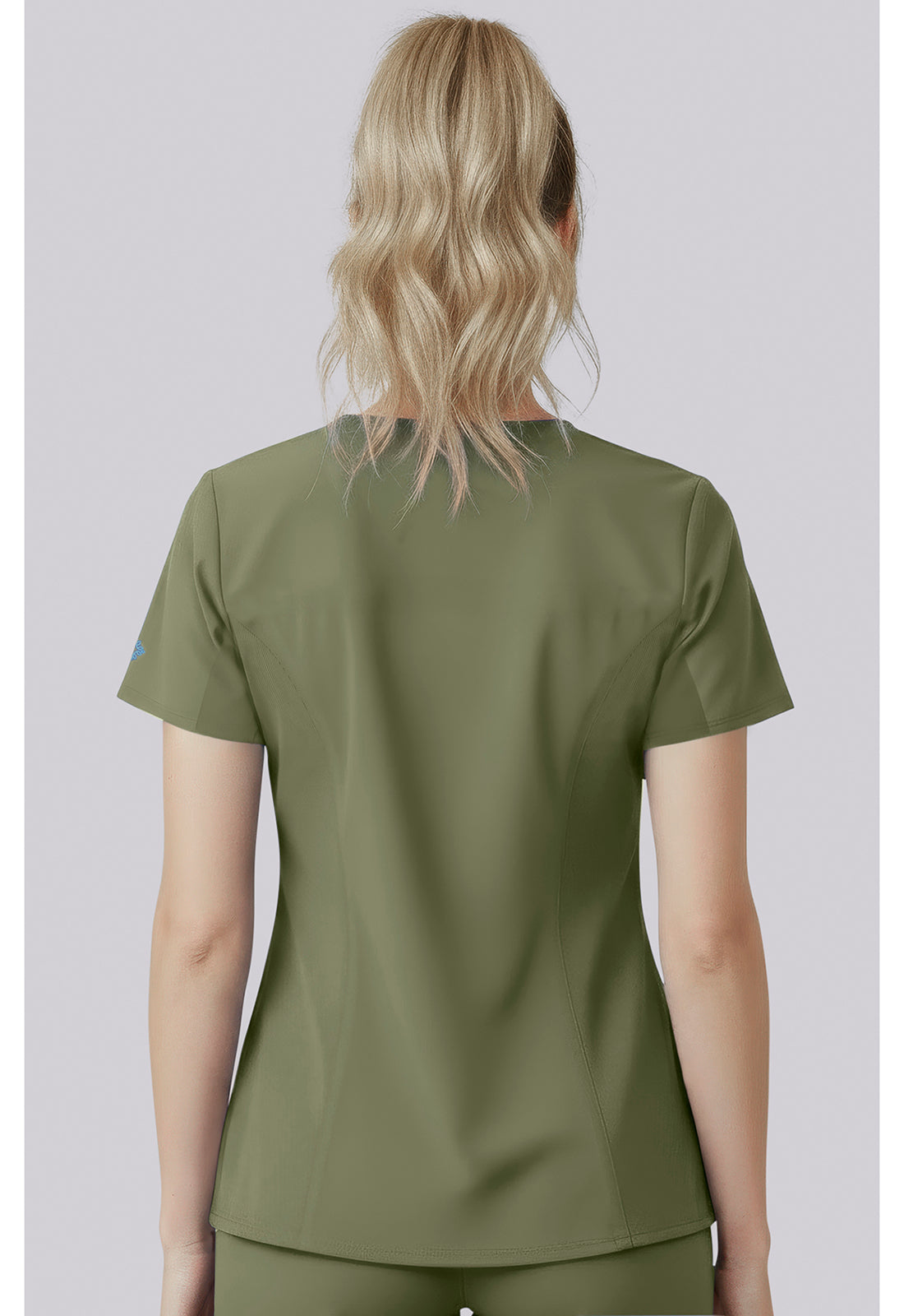 Insight MC00077 Women's V-Neck Scrub Top Olive