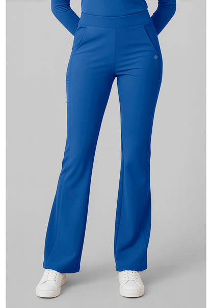 Insight MC00078 Women's Flare Leg Scrub Pants Royal