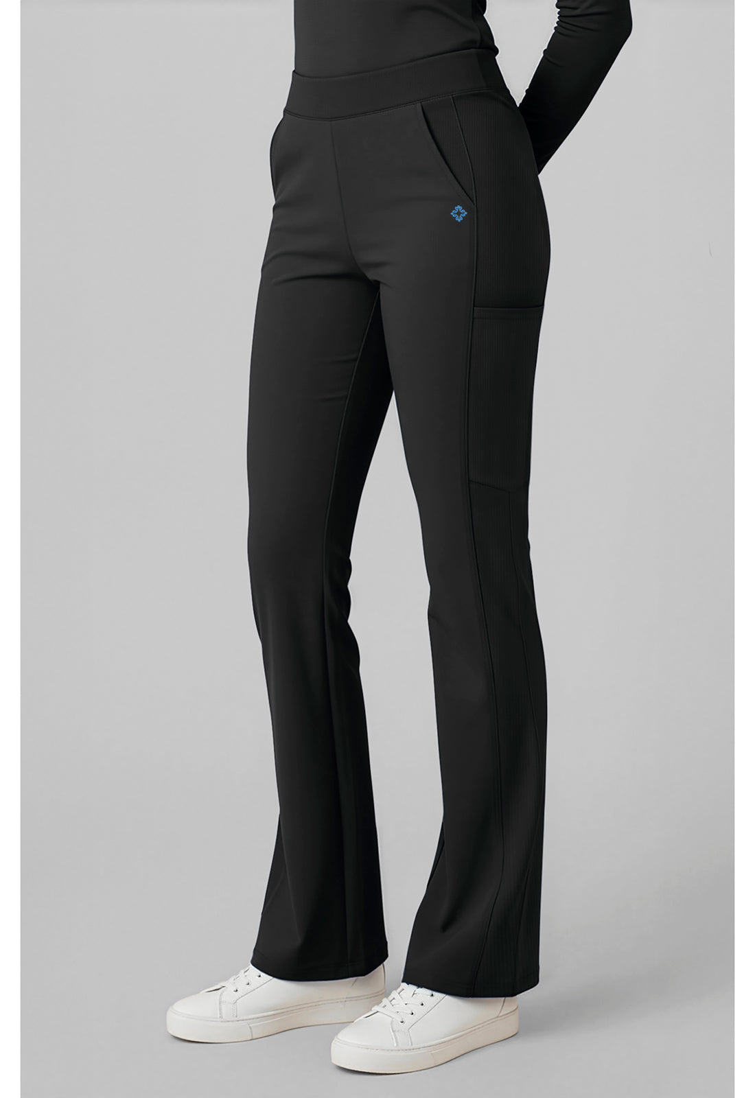 Insight MC00078 Women's Flare Leg Scrub Pants image 3