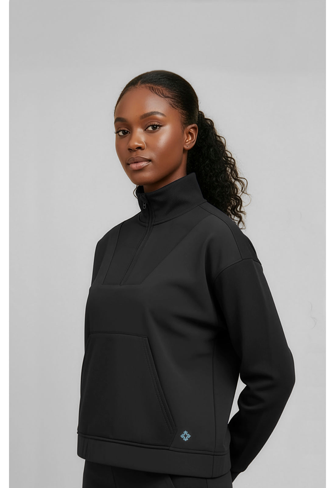 Insight MC00079 Women's Half Zip Jacket Black