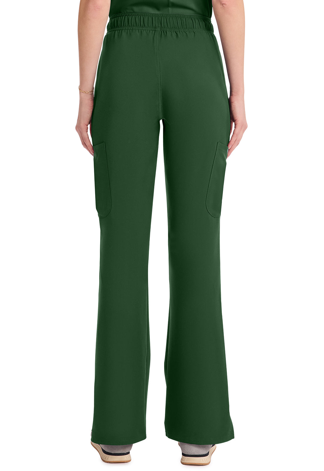 Insight MC010 Women's Mid Rise Flare Leg Pants Hunter Green