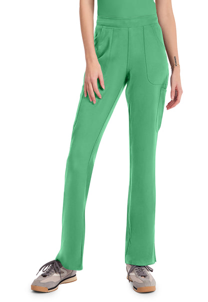 Insight MC010 Women's Mid Rise Flare Leg Pants Mint Julep