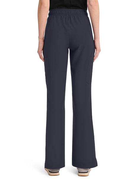 Insight MC010 Women's Mid Rise Flare Leg Pants Pewter