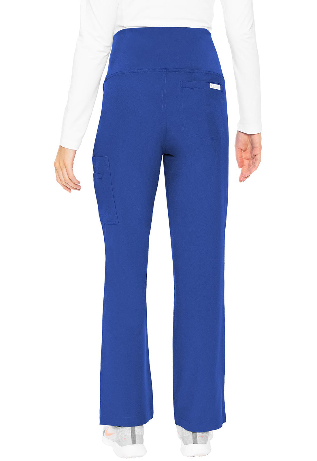 Touch MC028 Maternity Pants Royal Model Image Back | Med Couture