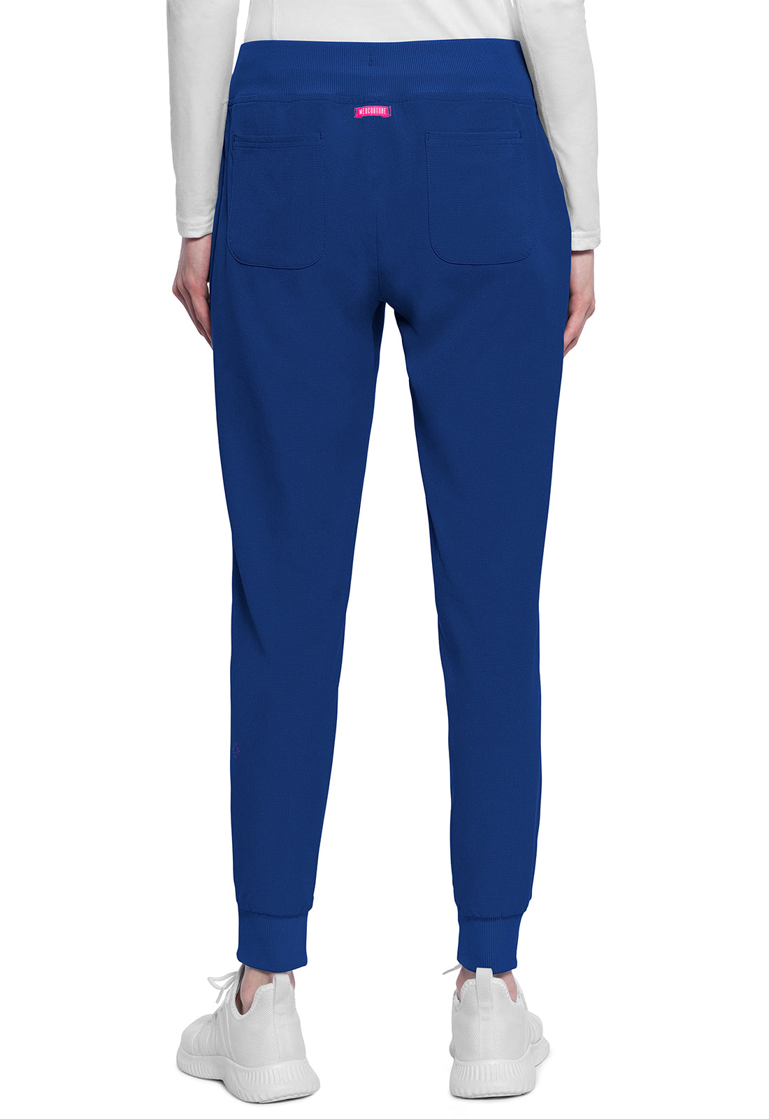 AMP MC102 Mid Rise Jogger Royal Model Image Back | Med Couture