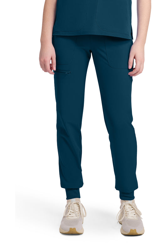 Amp MC102 Women's Mid Rise Scrub Joggers Caribbean