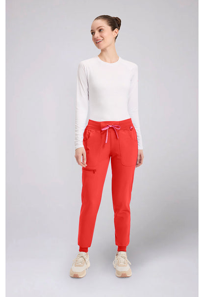 Amp MC102 Women's Mid Rise Scrub Joggers One In A Melon