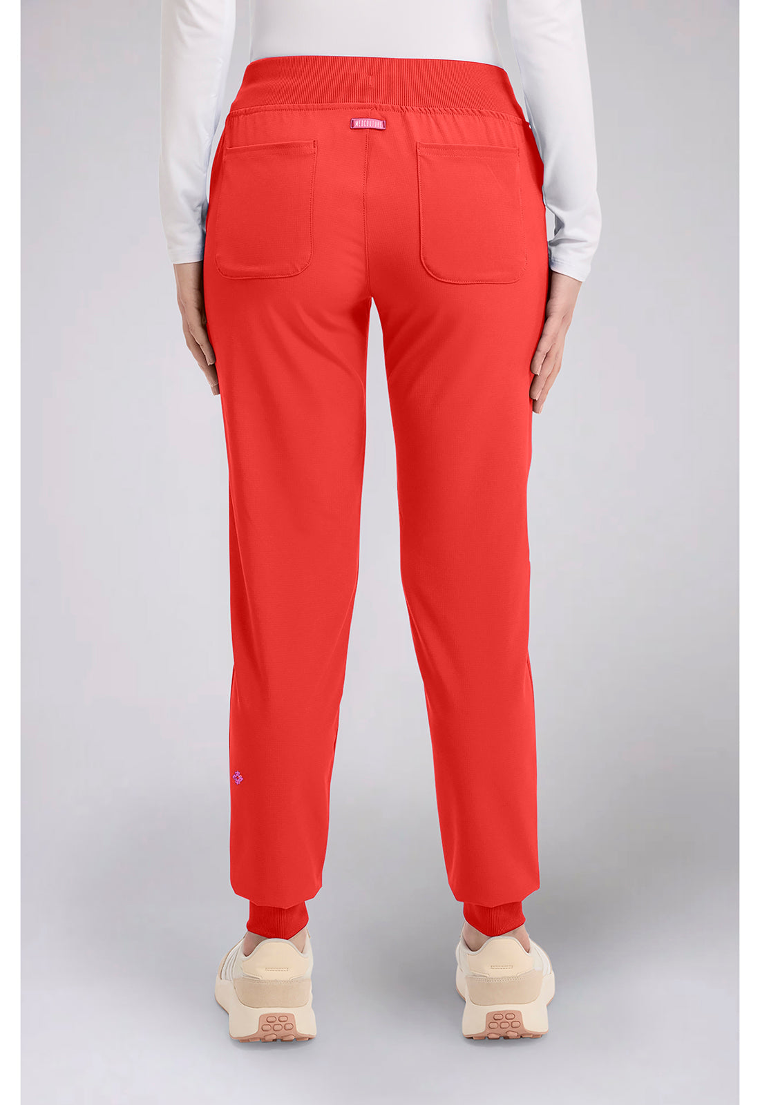 Amp MC102 Women's Mid Rise Scrub Joggers One In A Melon