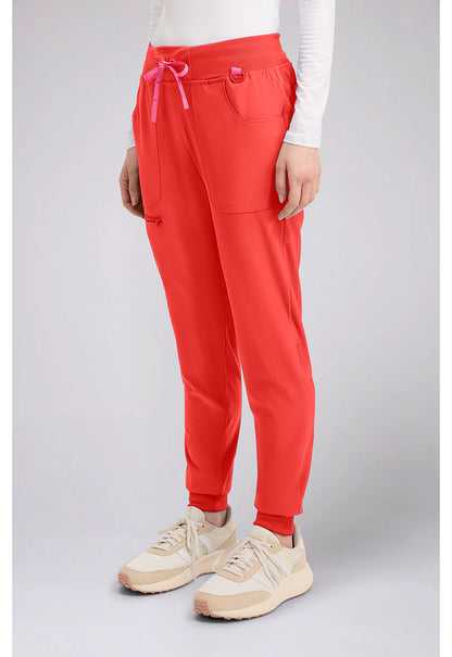 Amp MC102 Women's Mid Rise Scrub Joggers One In A Melon