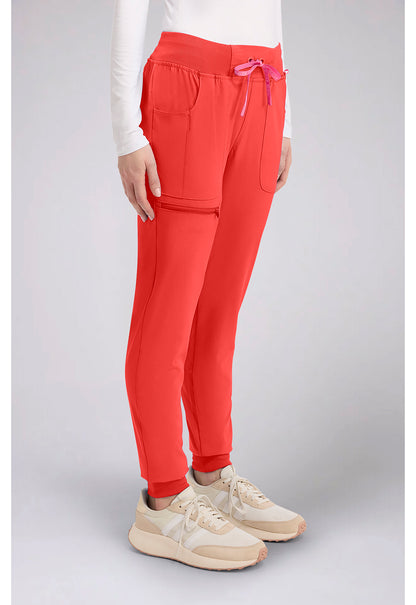 Amp MC102 Women's Mid Rise Scrub Joggers One In A Melon