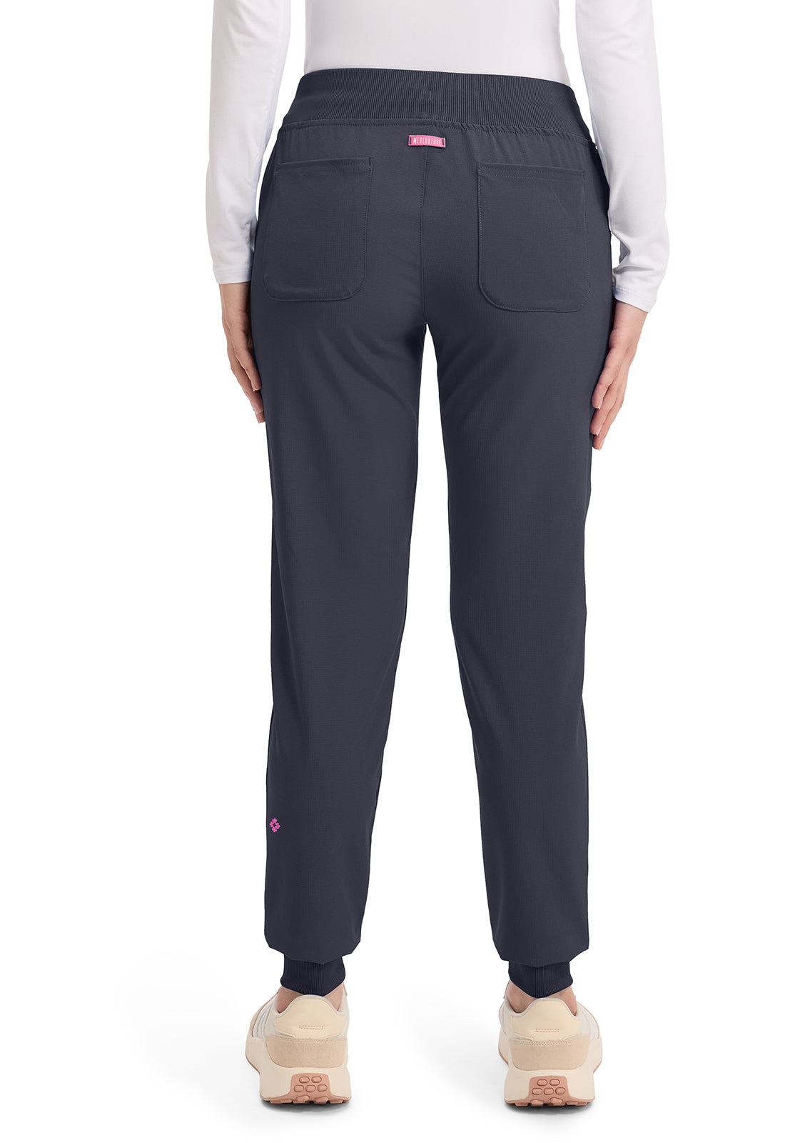 Amp MC102 Women's Mid Rise Scrub Joggers Pewter