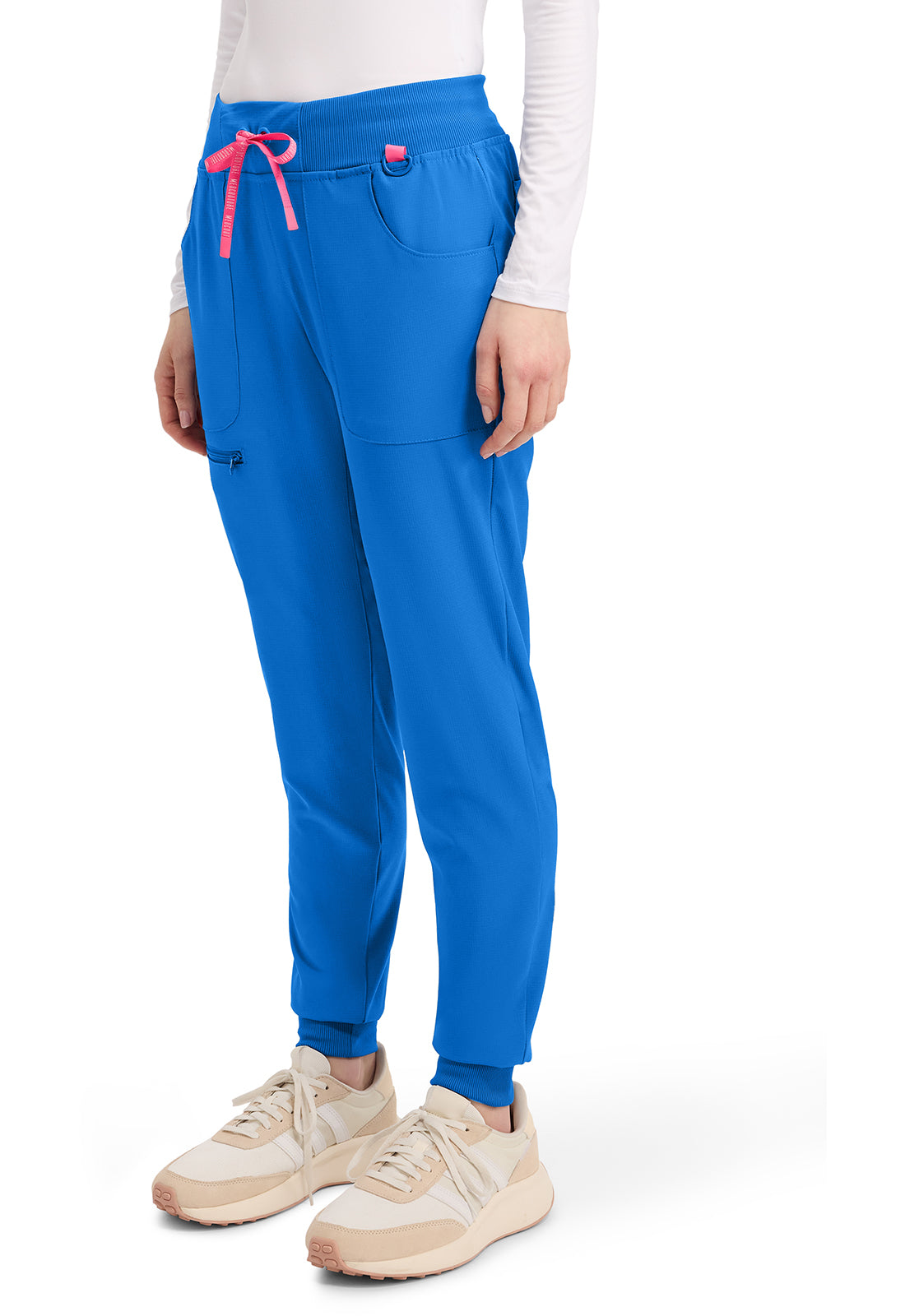 Amp MC102 Women's Mid Rise Scrub Joggers Royal