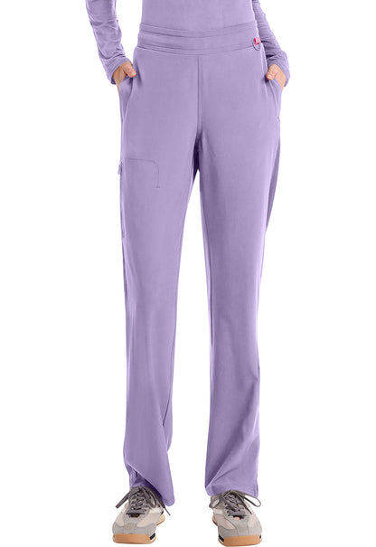 AMP MC103 Women's Straight Leg Pull-On Pants Digital Lavender