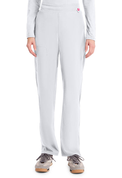 AMP MC103 Women's Straight Leg Pull-On Pants White